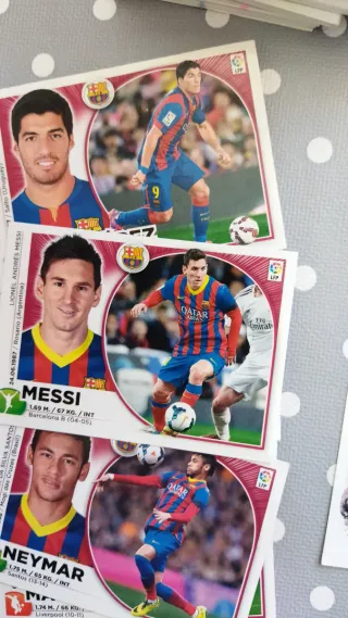 Cromos de fútbol varios jugadores