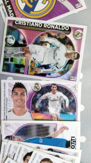 Cromos de fútbol varios jugadores