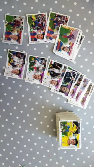 Cromos de fútbol varios jugadores