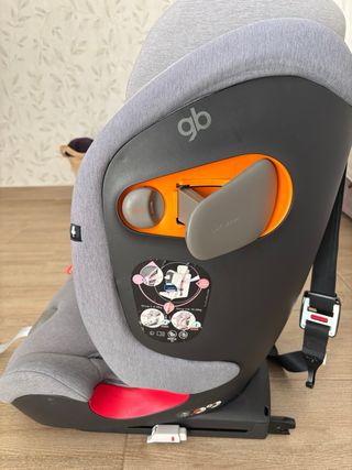 Silla Coche GB Everna-Fix Gris