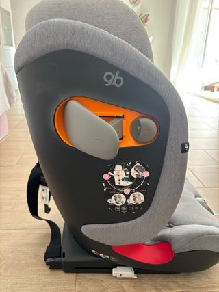 Silla Coche GB Everna-Fix Gris