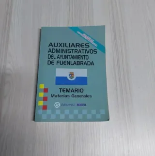 Temario Auxiliar Administrativo Ayto. Fuenlabrada