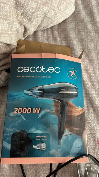 Secador Cecotec 2000W Heaven Grey