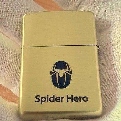 Zippo Spiderman Nuovo Mai Usato