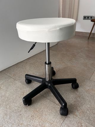 2 Taburete de estética regulable