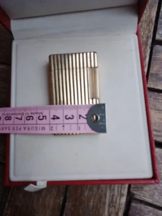 Accendino S.T. Dupont Oro Righe Verticali