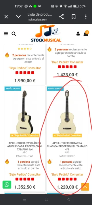 A ESTRENAR: Guitarra CLÁSICA Luthier