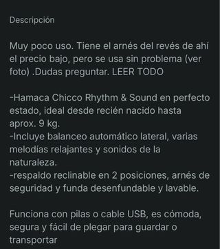 Amaca Chicco Rhythm & Sound Bebé