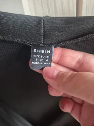 Body Shein manga larga transparente