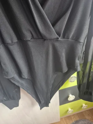 Body Shein manga larga transparente