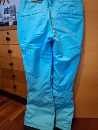 Pantalón de esquí Burton azul talla M de mujer.