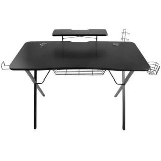 Mesa Gaming Negra con Luces LED