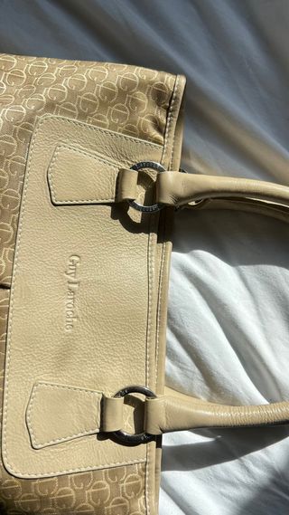 Bolso Guy Laroche Vintage Marrón Claro