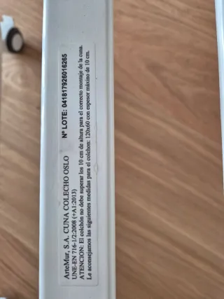 Cuna Minicuna colecho con colchones