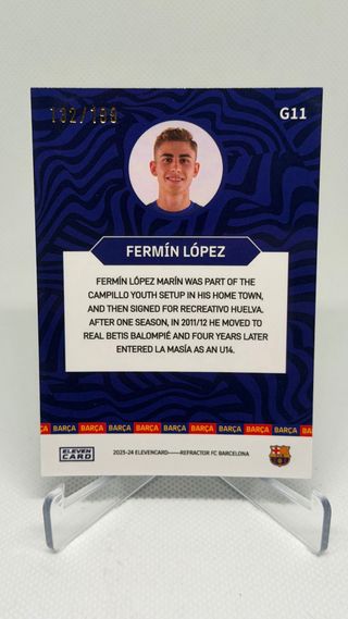 Fermín López RC /199 FC Barcelona Eleven Card