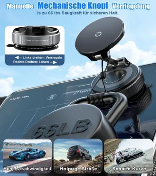 Soporte Cargador Rápido Magnético MagSafe