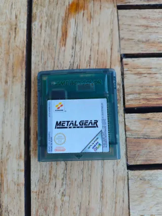 Metal Gear Game Boy Color Konami
