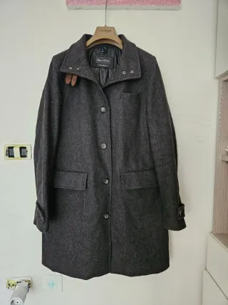Cappotto uomo in lana grigio