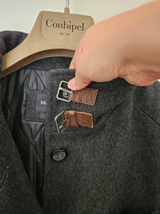 Cappotto uomo in lana grigio