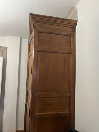 Armario Antiguo Madera Roble