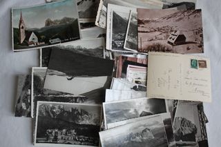 LOTTO 90 CARTOLINE DOLOMITI ANNI '40/'50