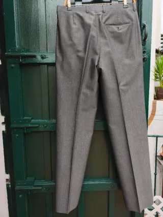 Traje de chaqueta gris talla 48