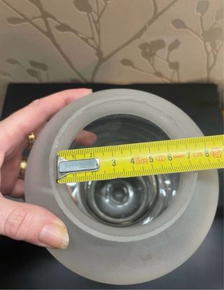 Tulipa antigua cristal globo