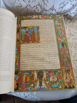 Libro con miniature ...il vangelo d'oro