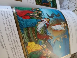 Libro con miniature ...il vangelo d'oro