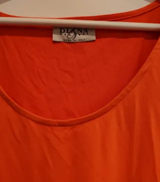 Top arancione Diana Gallesi XL 100% Nylon