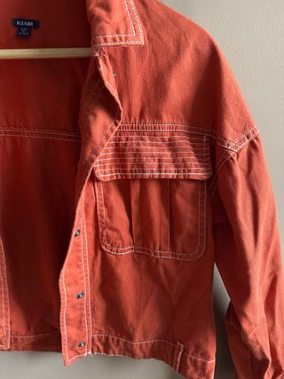 Chaqueta Kiabi Naranja Talla XXS