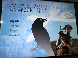 2 DVD Opere Rossini: Armida, La Gazza Ladra