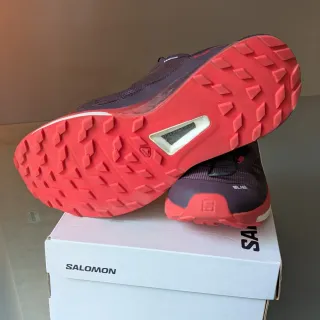 Salomon S/LAB Ultra 3 V2 Morado/Rojo
