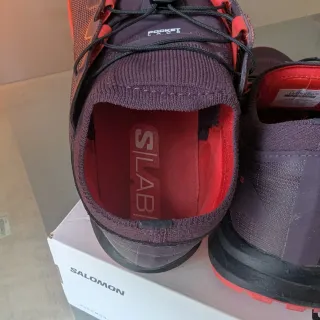 Salomon S/LAB Ultra 3 V2 Morado/Rojo