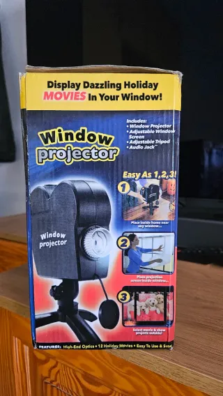 Proyector Halloween y Navidad 12 Películas
