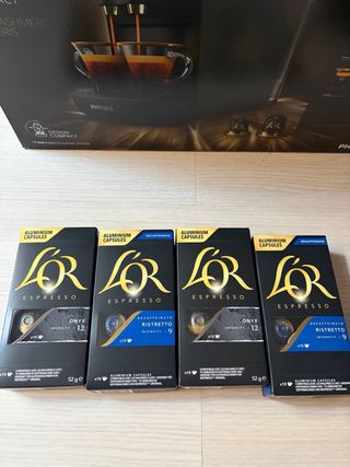 Cafetera L'OR BARISTA SUBLIME Negra