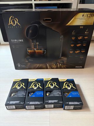 Cafetera L'OR BARISTA SUBLIME Negra