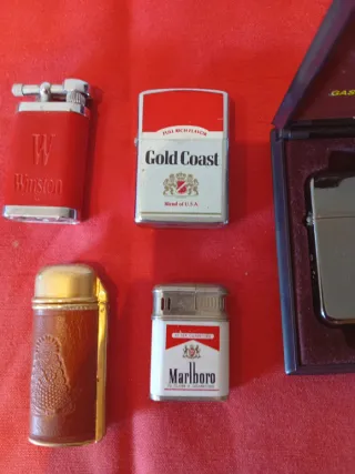 Lote 5 accendini vari