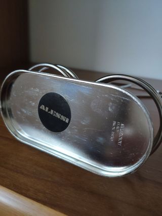 Set Olio Aceto Alessi Vetro Metallo