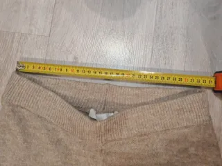 Pantaloni morbidi beige