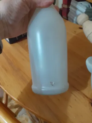 Bottiglia in vetro per lampada già forata