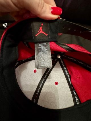 Cappello Snapback Jordan Rosso/Nero