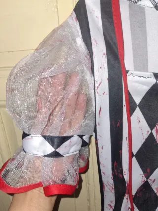 Disfraz Arlequin Sangrienta T 10-12 años