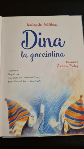 Libro per bambini "Dina la Gocciolina"