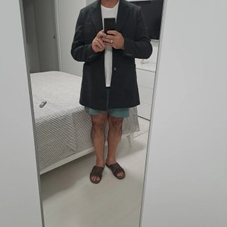 Cappotto uomo lana made in Italy tg.58