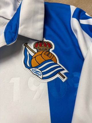 Camiseta Real Sociedad Zubeldia Macron Talla 14