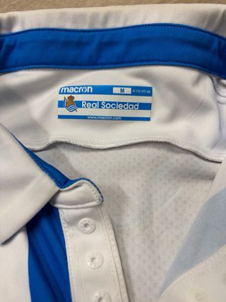 Camiseta Real Sociedad Zubeldia Macron Talla 14