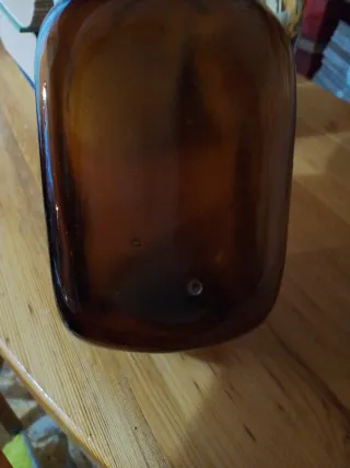 Bottiglia in vetro per lampada già forata