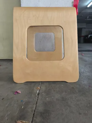 Taburetes Madera Benjamín Ikea (4uds)