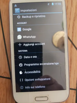 Feiteng H7189 Bianco - Vetro rotto